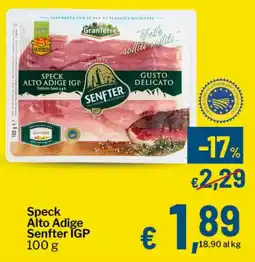 Qui Discount Speck Alto Adige Senfter IGP offerta
