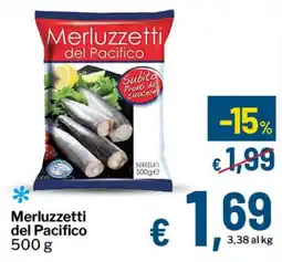 Qui Discount Merluzzetti del Pacifico offerta