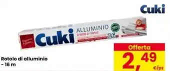 Cuki Rotolo di alluminio