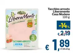 Qui Discount Tacchino arrosto Liberamente Casa Modena offerta