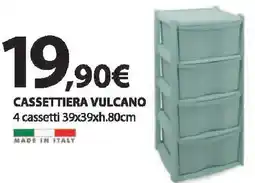 Kreo Brico e Casa Cassettiera vulcano offerta