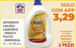 Todis Detersivo liquido lavatrice - fresco pulito - marsiglia offerta