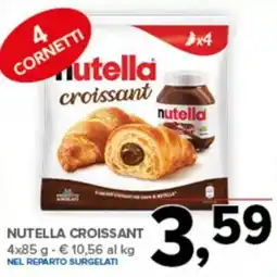Todis Nutella croissant offerta