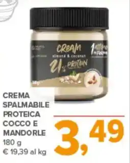 Todis Crema spalmabile proteica cocco e mandorle offerta