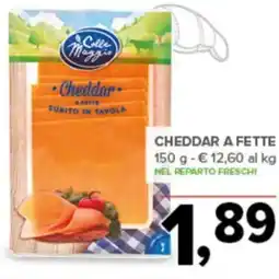 Todis Colle Maggio Cheddar a fette offerta
