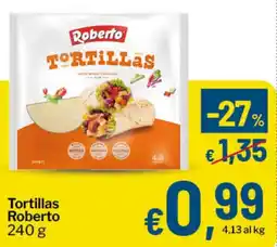 Qui Discount Tortillas Roberto offerta