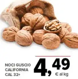 Todis Noci guscio california cal 32+ offerta