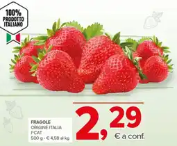 Todis Fragole origine italia offerta