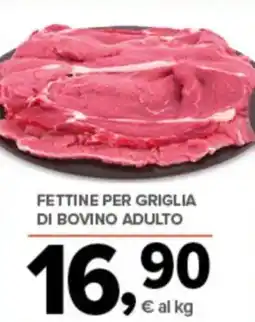 Todis Fettine per griglia di bovino adulto offerta