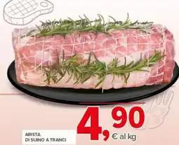 Todis Arista di suino a tranci offerta