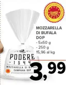 Todis Mozzarella di bufala DOP offerta