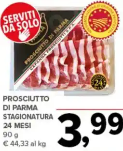 Todis Prosciutto di parma stagionatura 24 mesi offerta