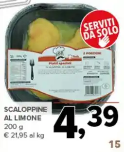 Todis Scaloppine al limone offerta