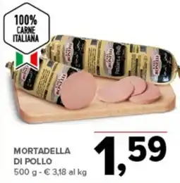 Todis Mortadella di pollo offerta