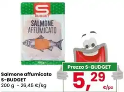Eurospar Salmone affumicato S-BUDGET offerta