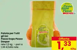 Eurospar Patate per Tutti gli Usi Passo Dopo Passo Despar offerta