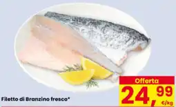 Eurospar Filetto di Branzino fresco offerta