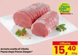 Eurospar Arrosto scelto di Vitello Passo dopo Passo Despar offerta