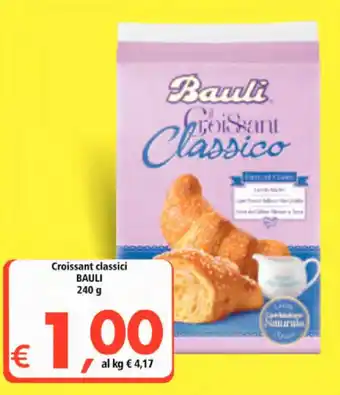 Alter Discount Bauli Croissant classici 240g offerta