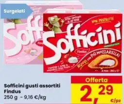 Eurospar Sofficini Findus offerta