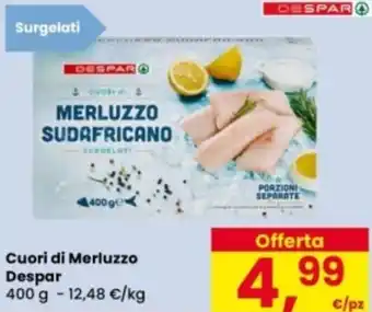Eurospar Cuori di Merluzzo Despar offerta