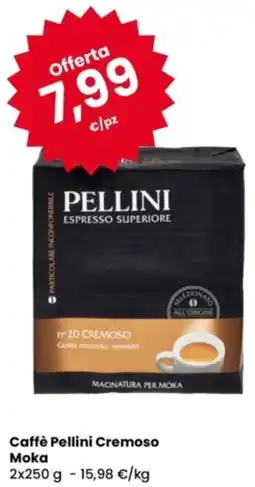 Eurospar Caffè Pellini Cremoso Moka offerta