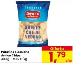 Eurospar Patatine classiche Amica Chips offerta