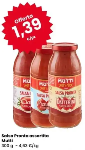 Eurospar Salsa Pronta Mutti offerta