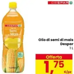 Eurospar Olio di semi di mais Despar offerta