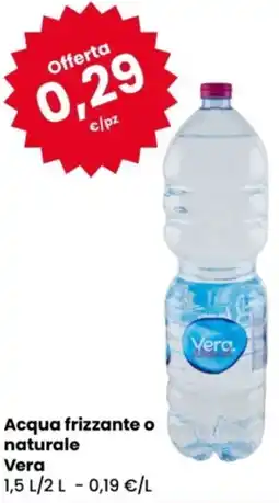 Eurospar Acqua frizzante o naturale Vera offerta