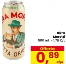 Eurospar Birra Moretti offerta