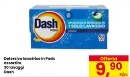 Eurospar Detersivo lavatrice in Pods Dash offerta