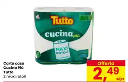 Eurospar Carta casa Cucina Più Tutto offerta