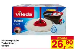 Eurospar Sistema pulizia Turbo Smart Vileda offerta