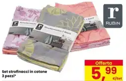 Eurospar Set strofinacci in cotone offerta