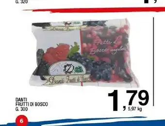 Sigma Danti frutti di bosco offerta