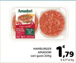 Conad HAMBURGER AMADORI offerta