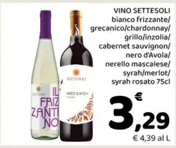 Conad VINO SETTESOLI offerta
