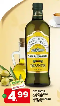 Extra Supermercati Desantis olio extra vergine san giovanni offerta