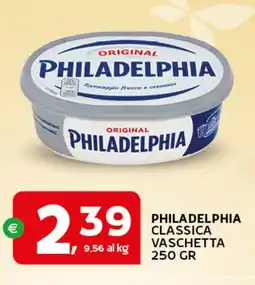 Extra Supermercati Philadelphia classica vaschetta offerta