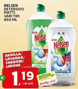 Extra Supermercati Nelsen detersivo piatti offerta