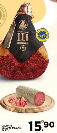 Extra Supermercati Galbani salame milano offerta