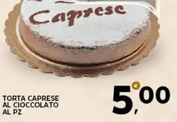 Extra Supermercati Torta caprese al cioccolato al pz offerta