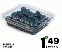 Extra Supermercati Mirtilli offerta