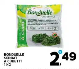 Extra Supermercati Bonduelle spinaci a cubetti offerta