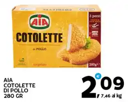 Extra Supermercati Aia cotolette di pollo offerta