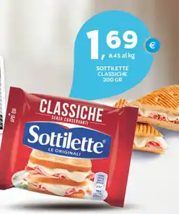 Extra Supermercati Sottilette classiche offerta