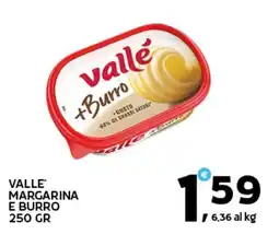 Extra Supermercati Valle margarina e burro offerta