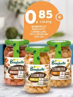 Extra Supermercati Bonduelle borlotti/ cannellini/ ceci/fagiolini offerta