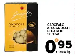 Extra Supermercati Garofalo 8-45 gnocchi di patate offerta